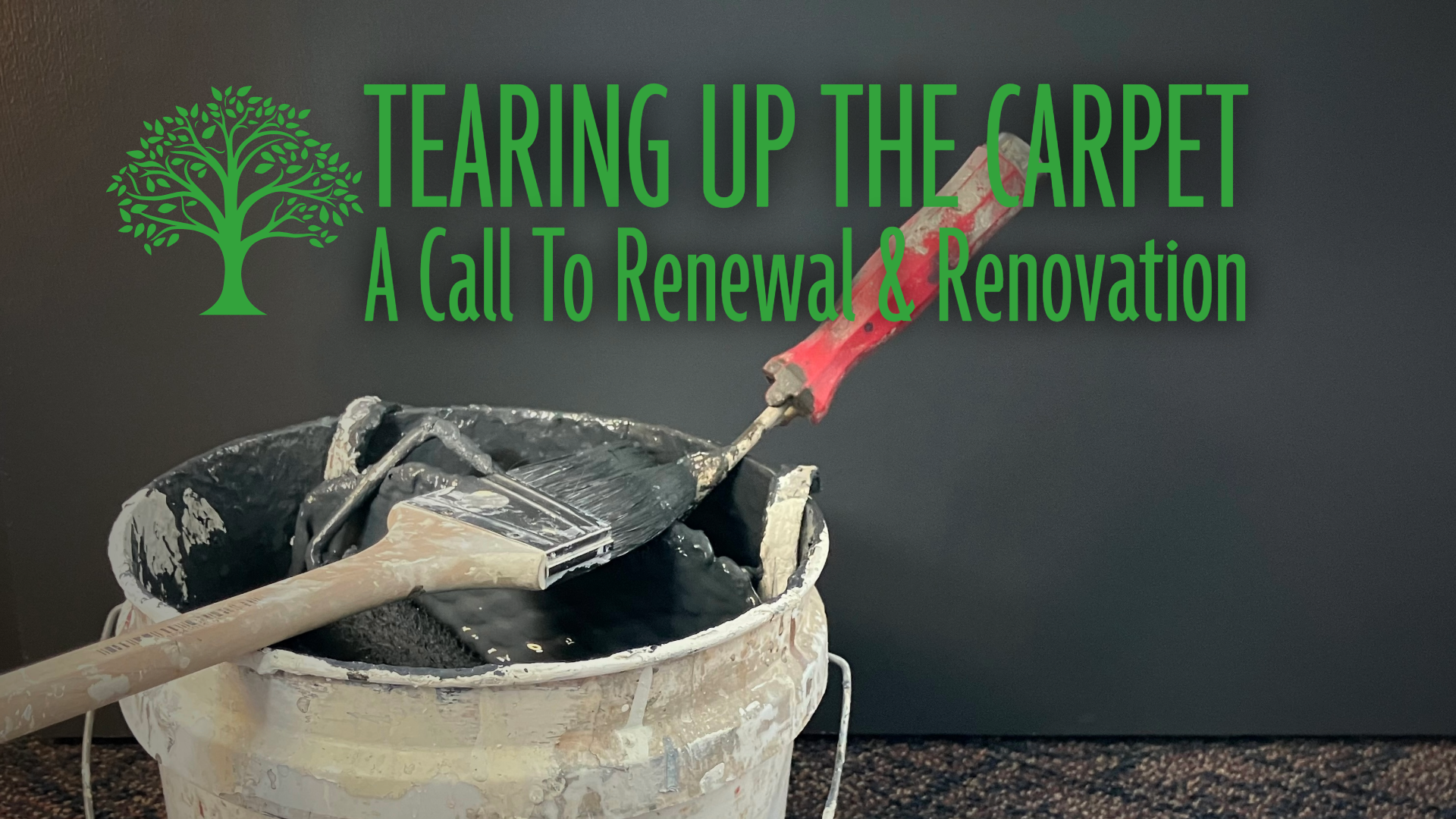 Tearing The Carpet Up-A Call To Renewal & Renovation: A Vision For Renewal